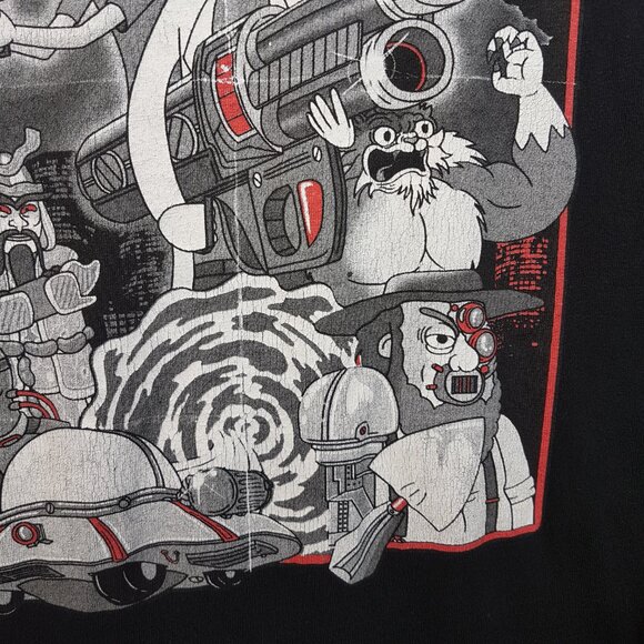 Vintage ADULT SWIM Rick and Morty Tee Shirt Large US L Cartoon Network Animation - Picture 12 of 13